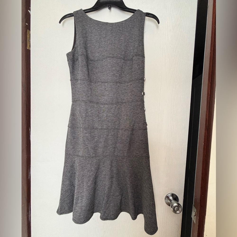 Enfocus Studio Charcoal Midi Dress